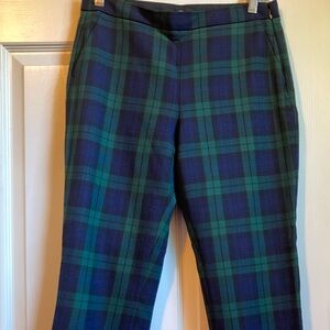 JCrew Blackwatch tartan pants
